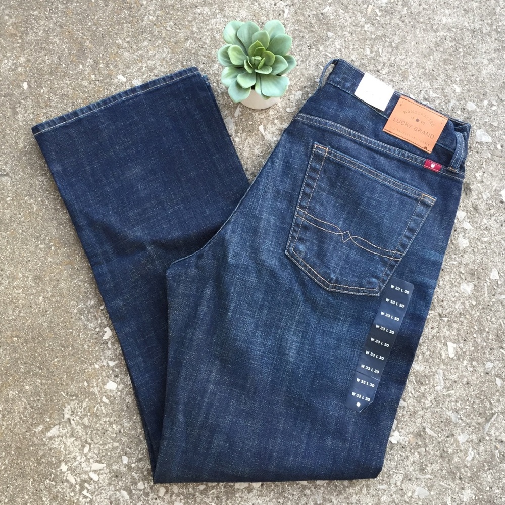Lucky Brand | NWT Relaxed Straight Leg Jeans!